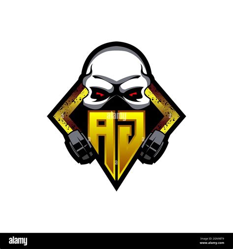 Initial AG logo design, Initial AG logo design with Gas Mask Style, Logo for game, esport ...