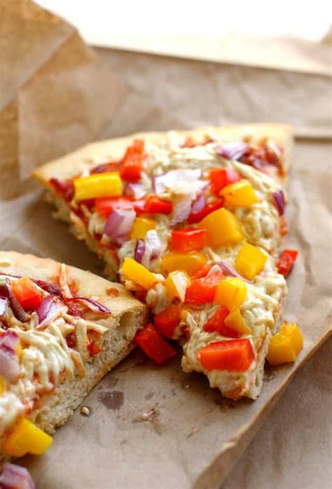 The Easiest Vegan Pizza Recipe. - The Pretty Bee