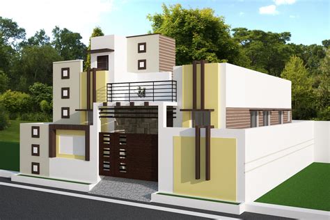 House Revit Exterior Design - Under Asia