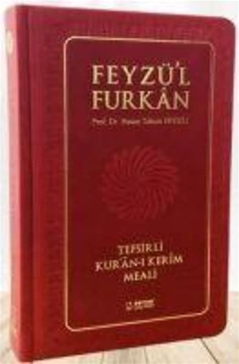 Feyzül Furkan Tefsirli Kuran i Kerim Meali Orta Boy Tefsirli Meal