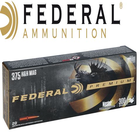 Balles Federal Nosler Partition Vital Shok Hh Magnum Grains Par