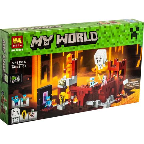 Конструктор Bela 10393 Крепость Нижнего мира, аналог Lego 21122 ...