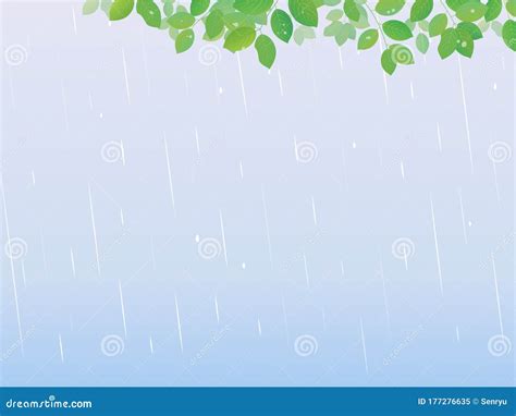 Rainy Day Background Cartoon Illustration. | CartoonDealer.com #201948673