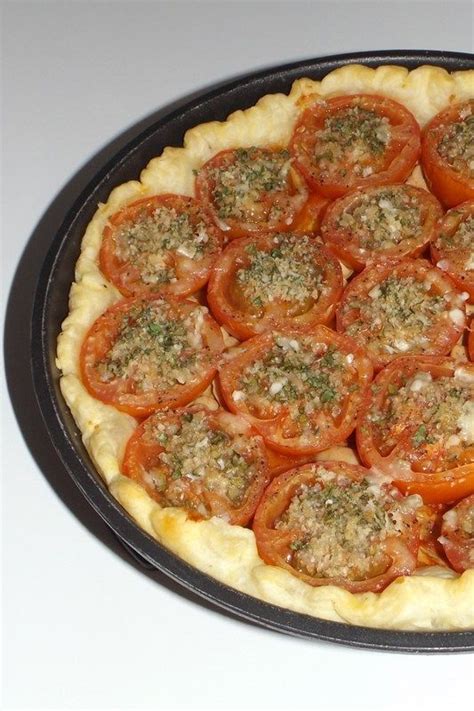 Tarte Aux Tomates Et Aux Champignons De Paris La Proven Ale Tarte