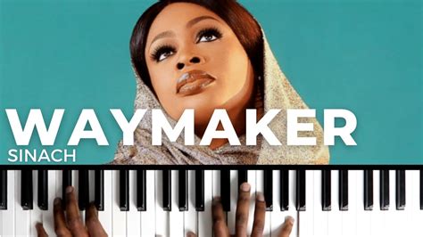 How To Play Way Maker By Sinach Easy Piano Tutorial Beginner