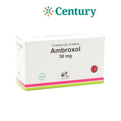 Jual Ambroxol 30mg 1 Strip Isi 10 Tablet Pro Batuk Berdahak