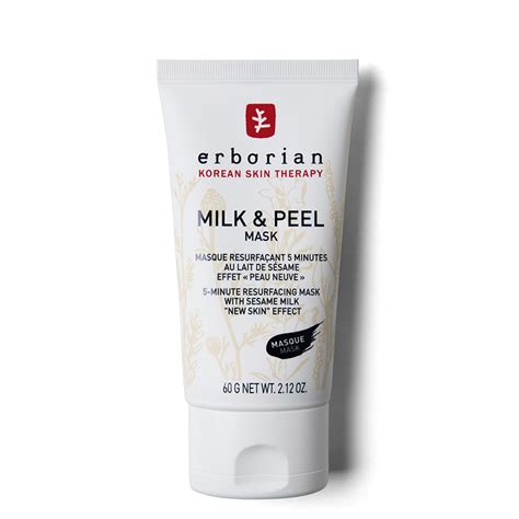Erborian milk & peel mask "new skin" effect 60ml - LySkin