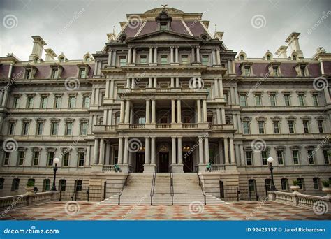 Eisenhower Executive Office Building Stock Image - Image of office ...