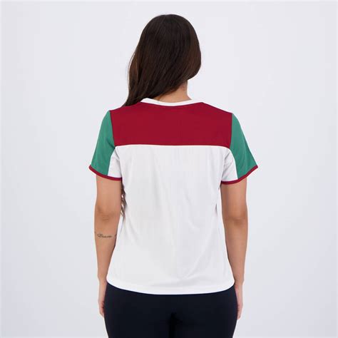 Camisa Fluminense Canyon Feminina Branca Futfanatics