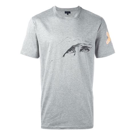 Poly Cotton Printed Grey Round Neck T Shirt Size Small At Rs 249 In New Delhi