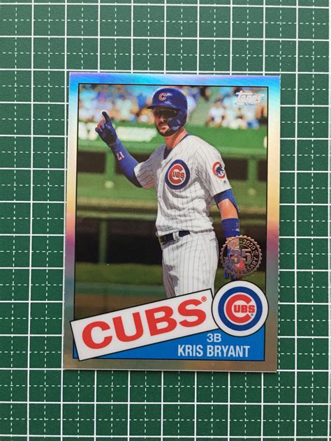 Topps Chrome Mlb Tc Kris Bryant Chicago Cubs