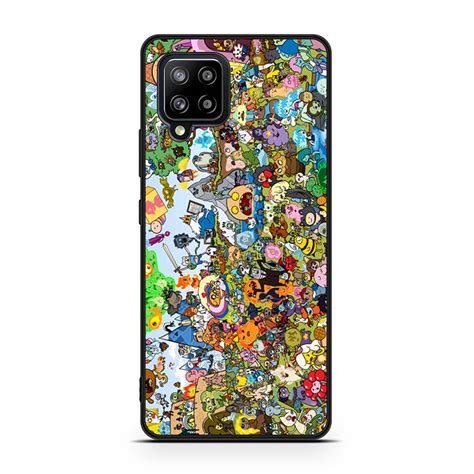 Adventure Time Characters Samsung Galaxy A12 Case Caselinor