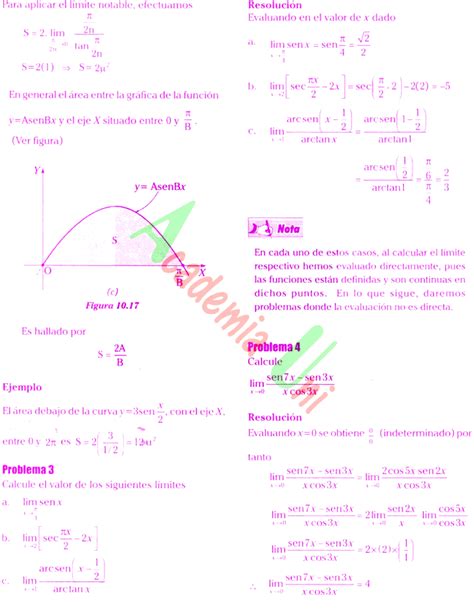 Limites Trigonometricos Problemas Resueltos