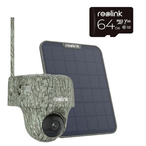 Zewn Trzna Kamera Bateryjna G Reolink G Solar Panel Karta Sd