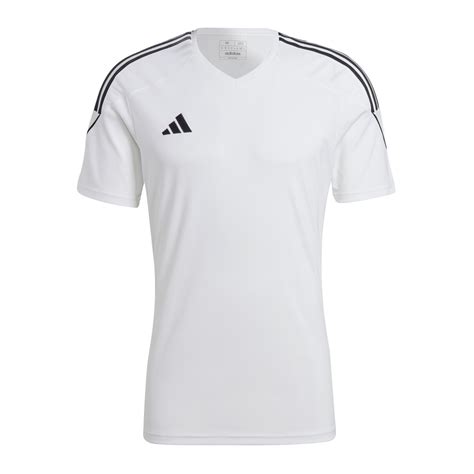 Adidas Tiro 23 Trikot Weiss Schwarz Mannschaftsbekleidung Spieltag