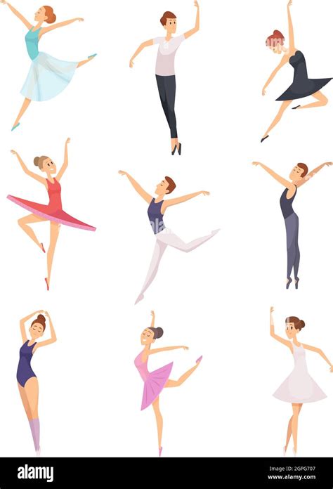 Boy Dancers Ballet Studio Stock Vector Images Alamy