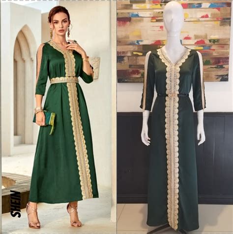 Ramadan Eid Chiffon Abaya Dubai Turkey Islam Muslim Long Dress Abayas