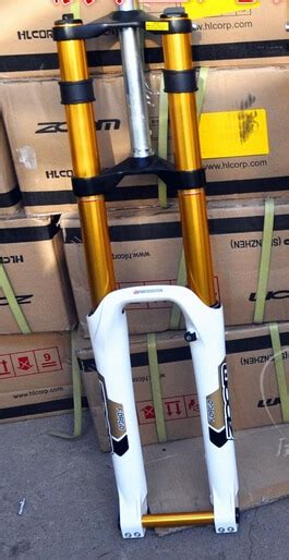 2" MTB горный велосипед вилка магниевого сплава Блокировка Шокирующая ...