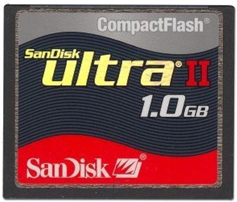 Amazon SanDisk Ultra Flash Memory Card 8 GB CompactFlash