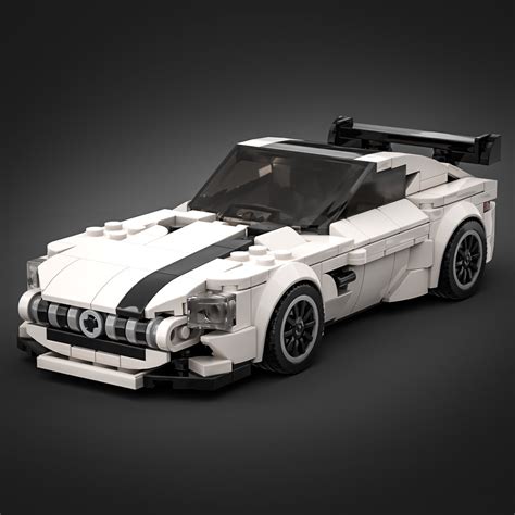 Inspired by Mercedes AMG GTR - White (instructions) – Bricks, Blocks & MOCs