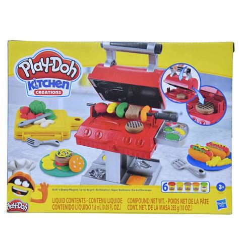 Set Play Doh Grill N Stamp Play Olímpica