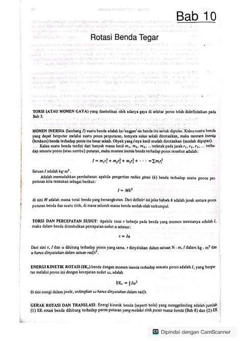 Bab 10 Schaum S Outline Of College Physics 9th Edition Fisika