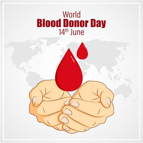 Premium Vector Vector Illustration Concept Of World Blood Donor Day