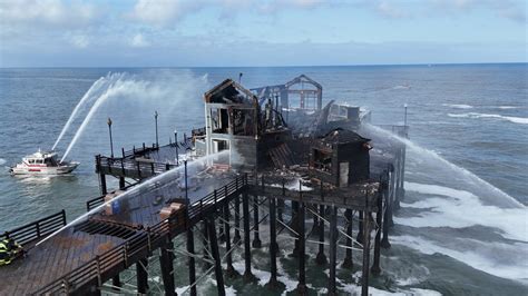 Fire Officials Declare Oceanside Pier Fire ‘under Control Nbc 7 San