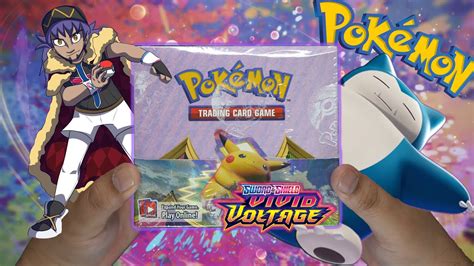 Pokemon Vivid Voltage Booster Box Unboxing Youtube