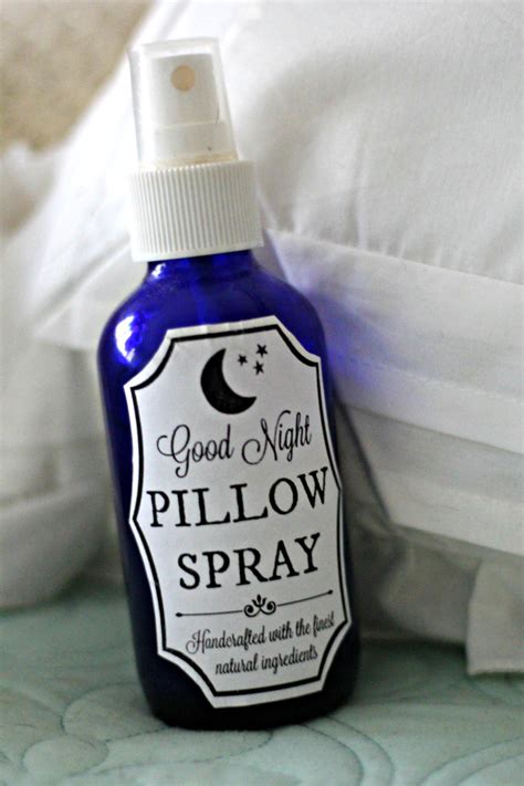 DIY Pillow Spray Recipe (with printable labels!) - Primally Inspired