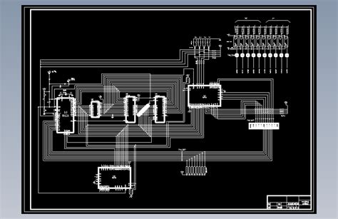 X Y数控工作台机电系统设计【含3张cad图纸】autocad 2004模型图纸下载 懒石网