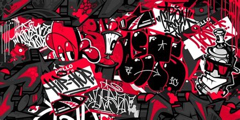 Black Red Graffiti: Over 11,076 Royalty-Free Licensable Stock Vectors ...