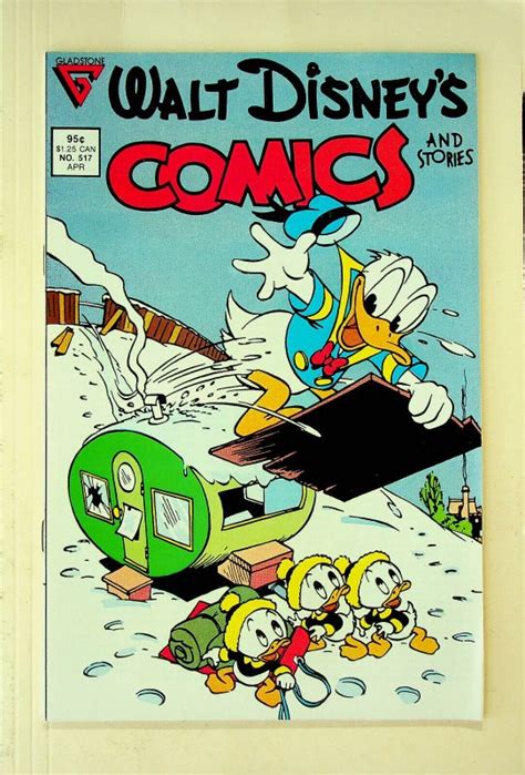 Walt Disneys Comics And Stories 517 Apr 1987 Gladstone Near Mint