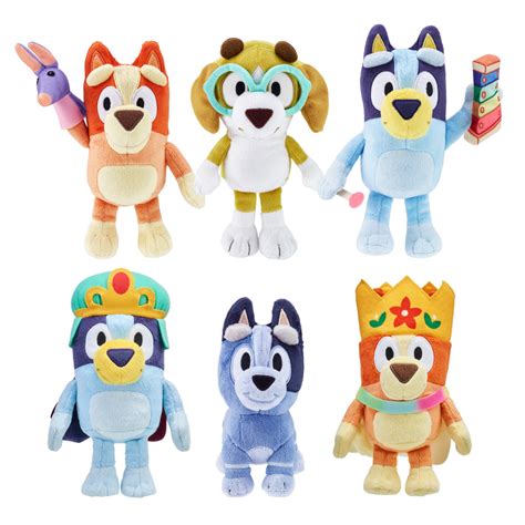 Bluey Friends Small Plush Series 6 Bluey Socks Honey And Bingo