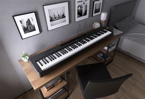 Yamaha 88 Key Weighted Action Key Digital Piano With Power Supply And