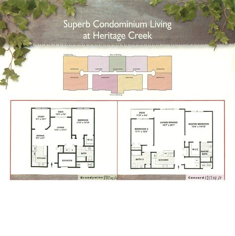 Heritage Creek Estates Brandywine Floor Plan - Senior Living Options - 55+