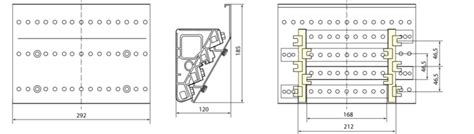 Распределительный блок РБ-400 4П 400А (4 шины 10xM6+1хM8) TDM SQ0823-0010