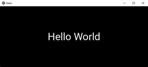 Kivy Hello World