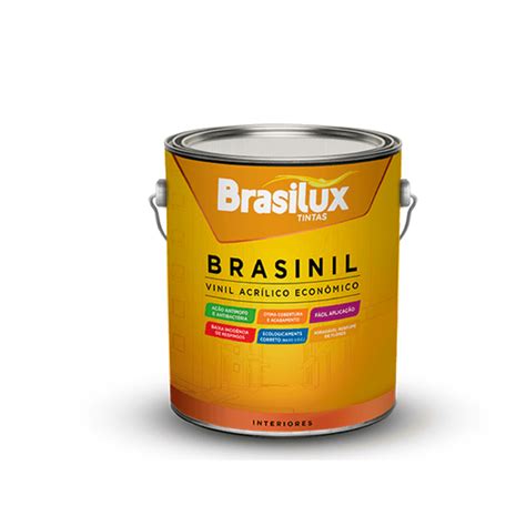 Brasinil Branco Neve Fosca L Brasilux Bond Tintas