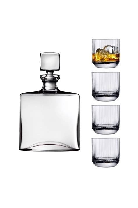 NUDE Square Big Top Kristal Viski Seti özel Set x x