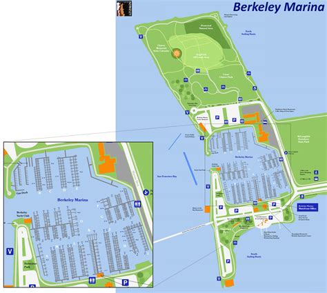 Berkeley Marina Map - Ontheworldmap.com