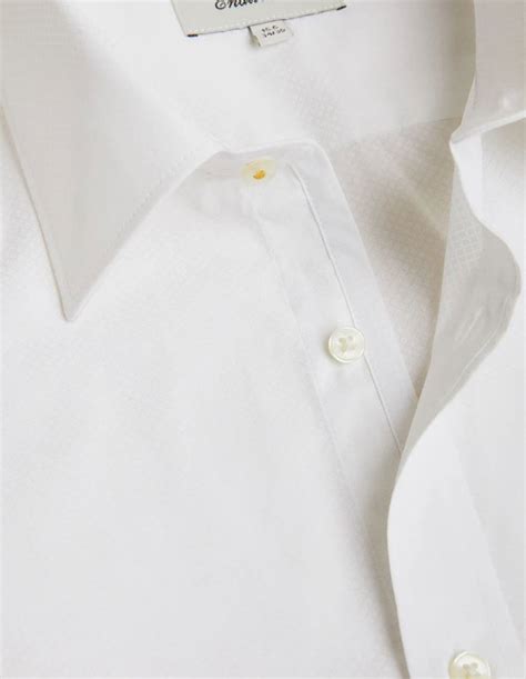 Ted Baker Endurance Timeless White Shirt George Harrison Designer