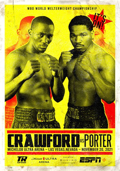 Terence Crawford vs. Shawn Porter (2021) - Posters — The Movie Database ...