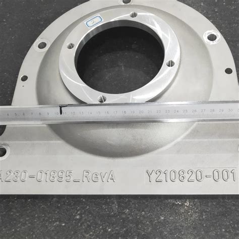 Densen Customized Aluminum Gravity Casting Axlebox Speed Sensor Cover