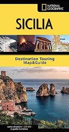 Sicilia Carta Stradale E Guida Turistica 1 200 000 Amazon Fr Livres