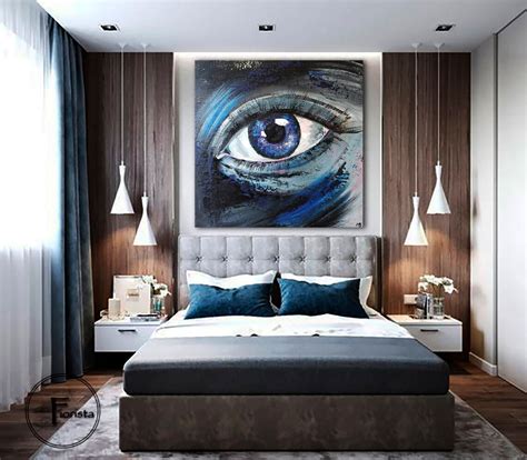 Eye Wall Art Eye Oil Painting on Canvas Large Wall Art - Etsy