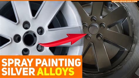 Spray Painting Silver Alloys Into Black Youtube