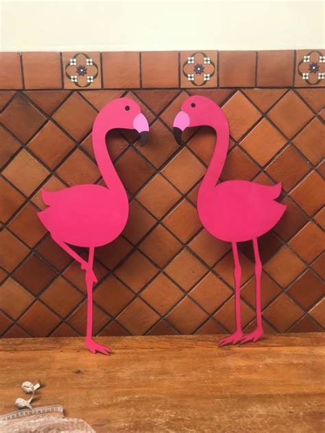 Flamingos Mdf Loja Naya Arte E Design Elo Produtos Especiais