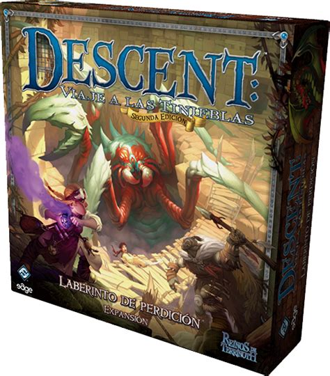 Laberinto de Perdición expansión de Descent Viaje a las Tinieblas