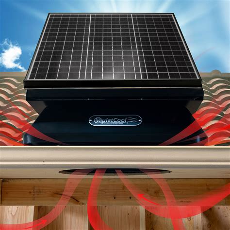 Official Quietcool Store 40 Watt Solar Roof Mount Attic Fan Afr Slr 40 Qc Manufacturing